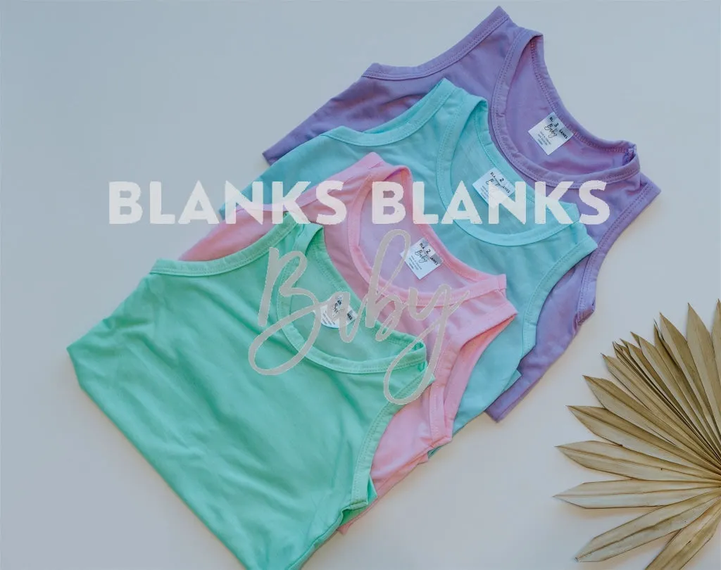 100% Polyester Toddler Muscle Tanks - IN STOCK