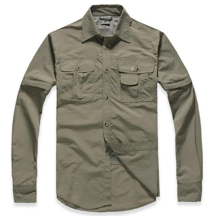 2017 Hot Sale New Arrival Quick-Dry Outwear Men Casual Shirts.
