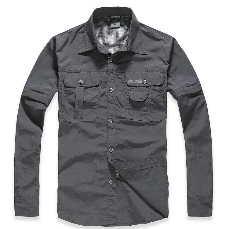 2017 Hot Sale New Arrival Quick-Dry Outwear Men Casual Shirts.
