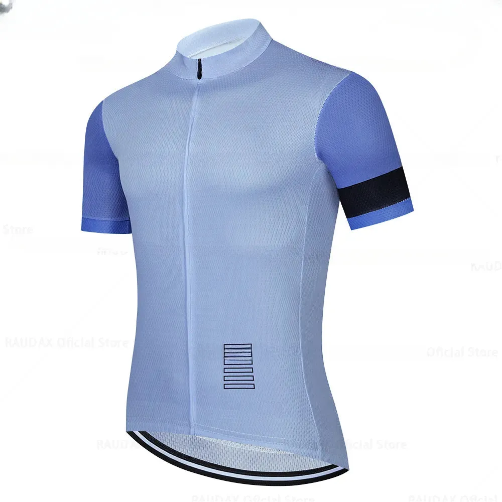 2023 Cycling Clothing Men Short Sleeve Ropa Ciclismo Summer Cycling Jersey Triathlon
