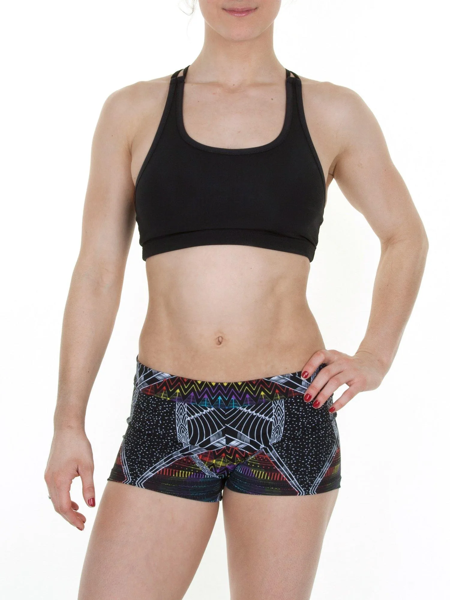 3247 // Cropped Tops and Gym Shorts