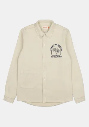 3904 Casual Overshirt - Offwhite