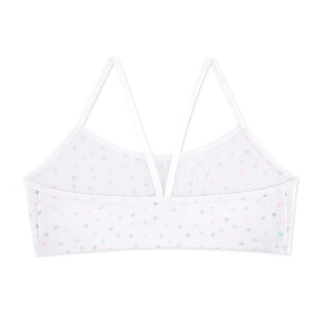 5 Pack Cotton Racerback Bras