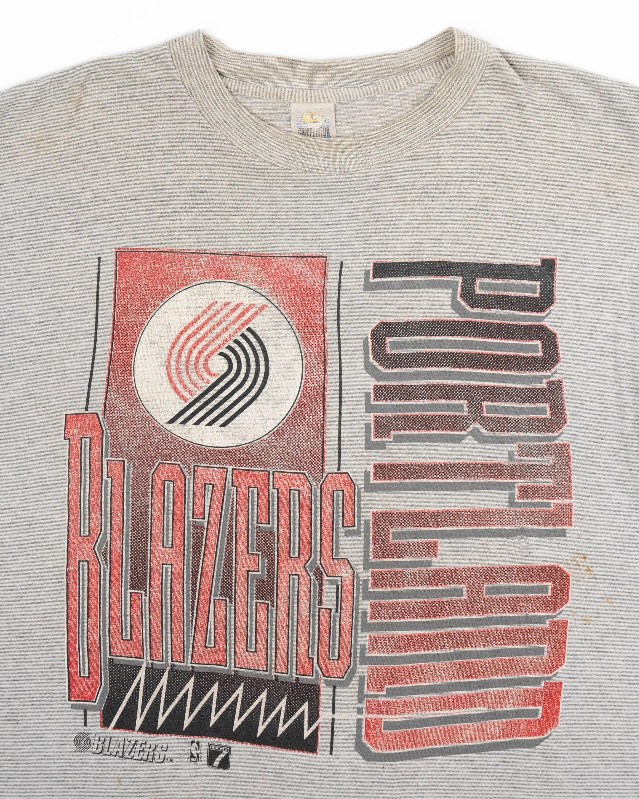 90’s Striped Blazers Tee - Large