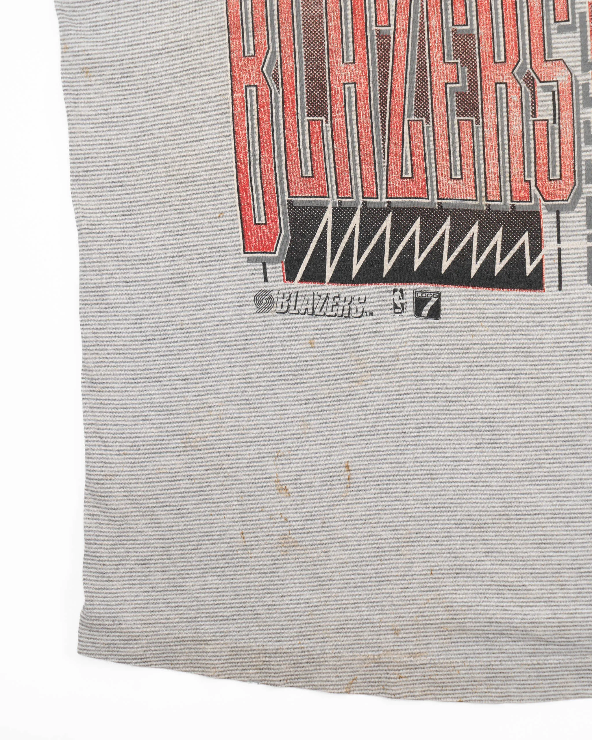 90’s Striped Blazers Tee - Large