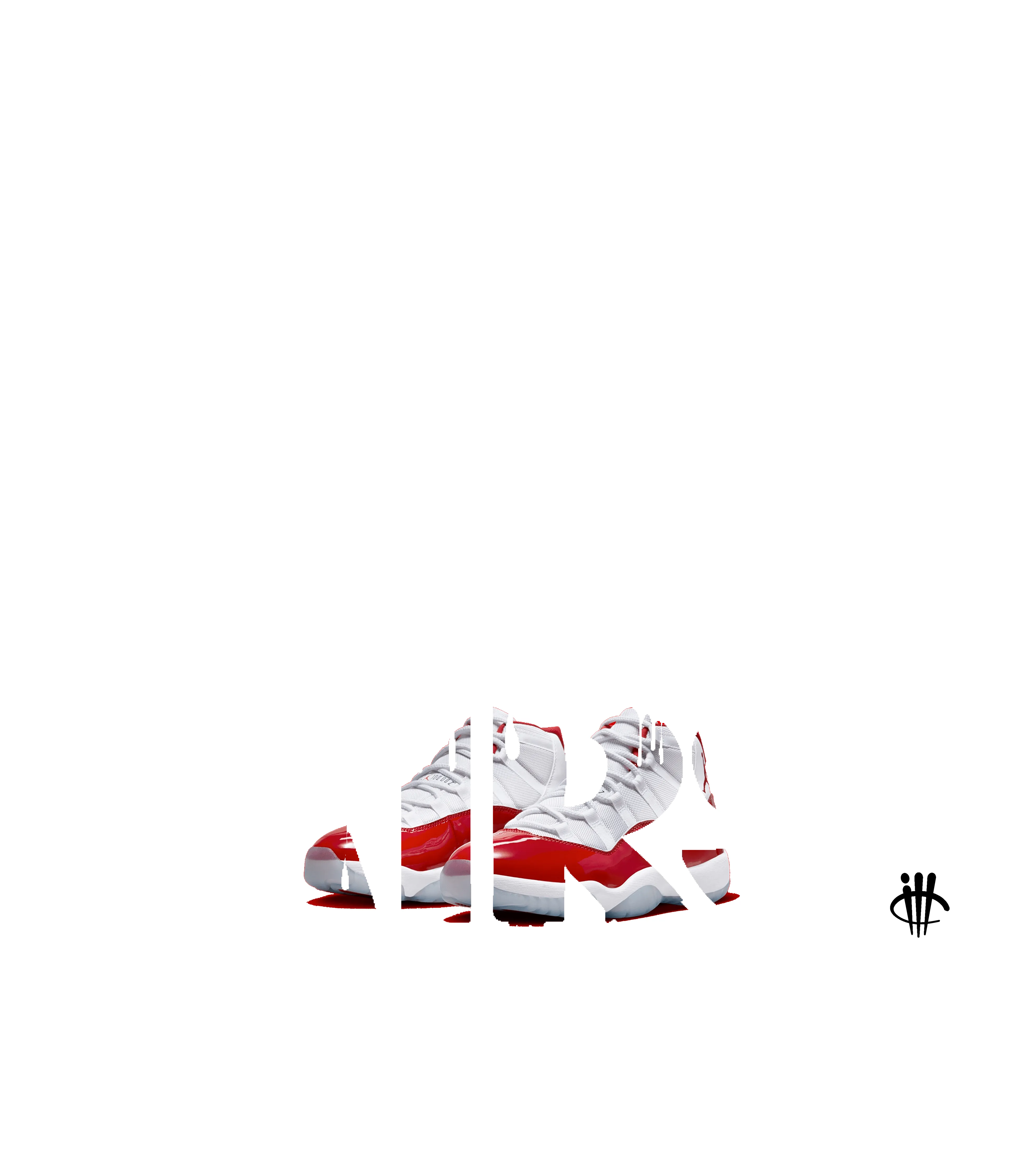 Air Jordan 11 “Cherry” Red T-Shirt (kiss my airs)
