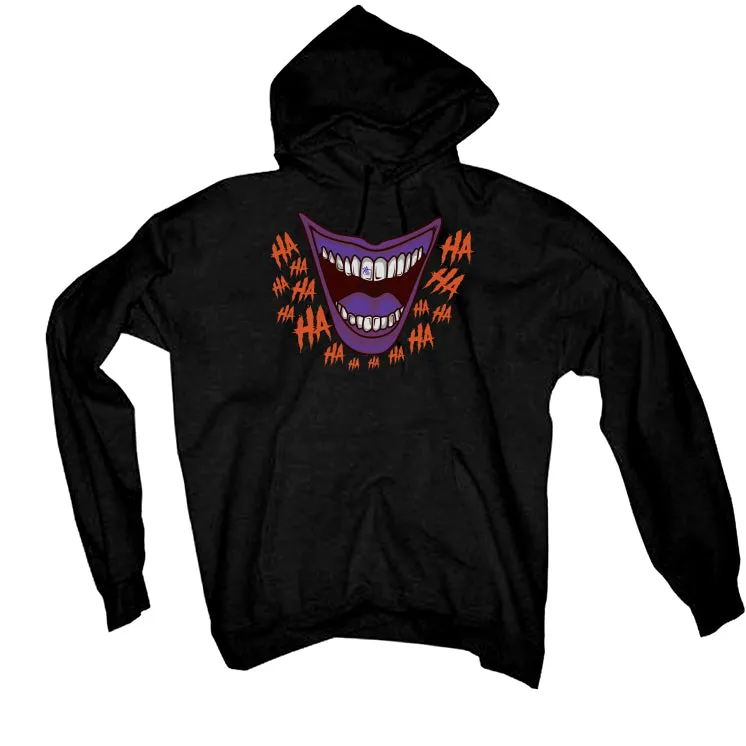 Air Jordan 4 “Canyon Purple” Black T-Shirt (Joker Smile)