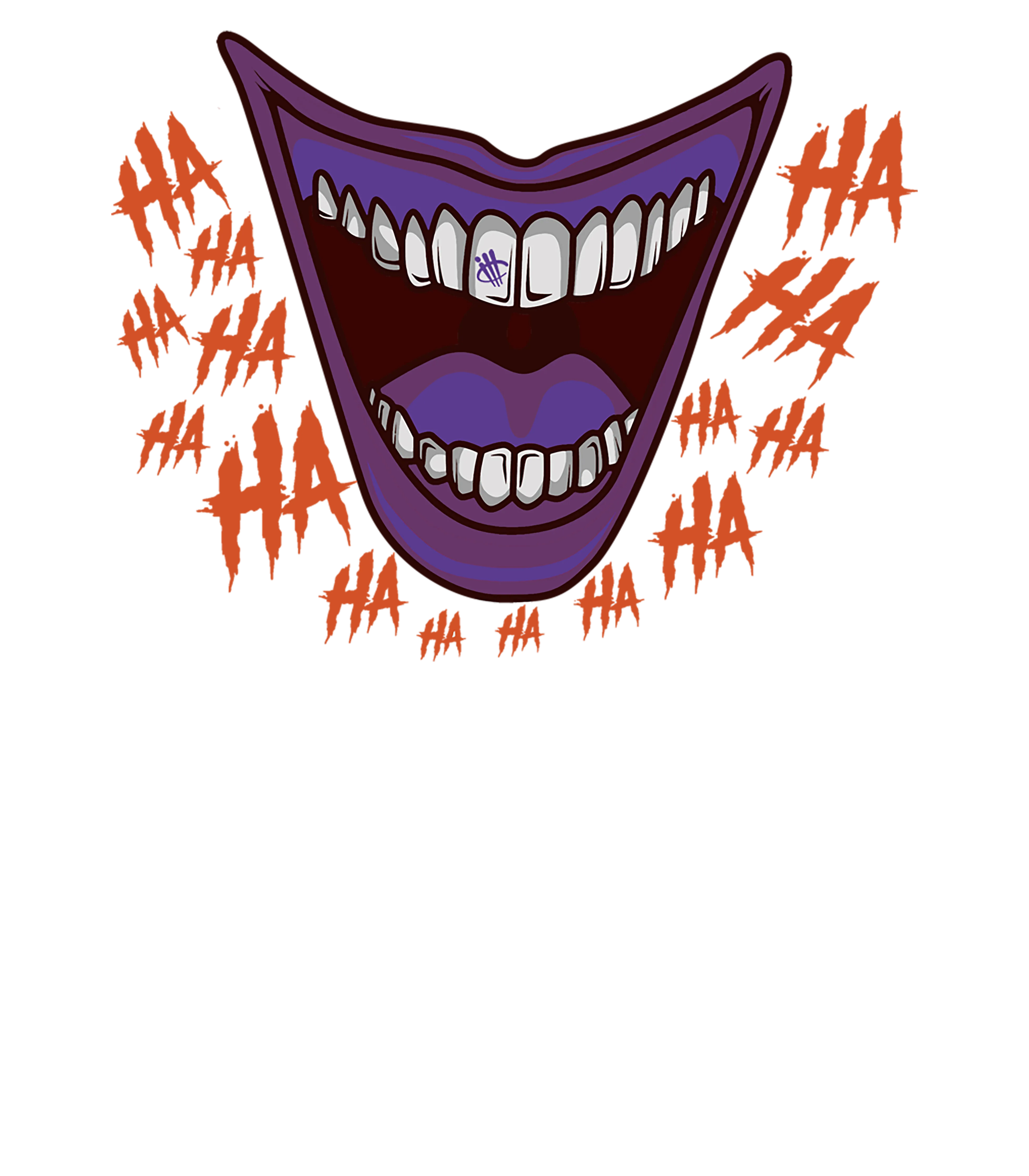 Air Jordan 4 “Canyon Purple” Black T-Shirt (Joker Smile)