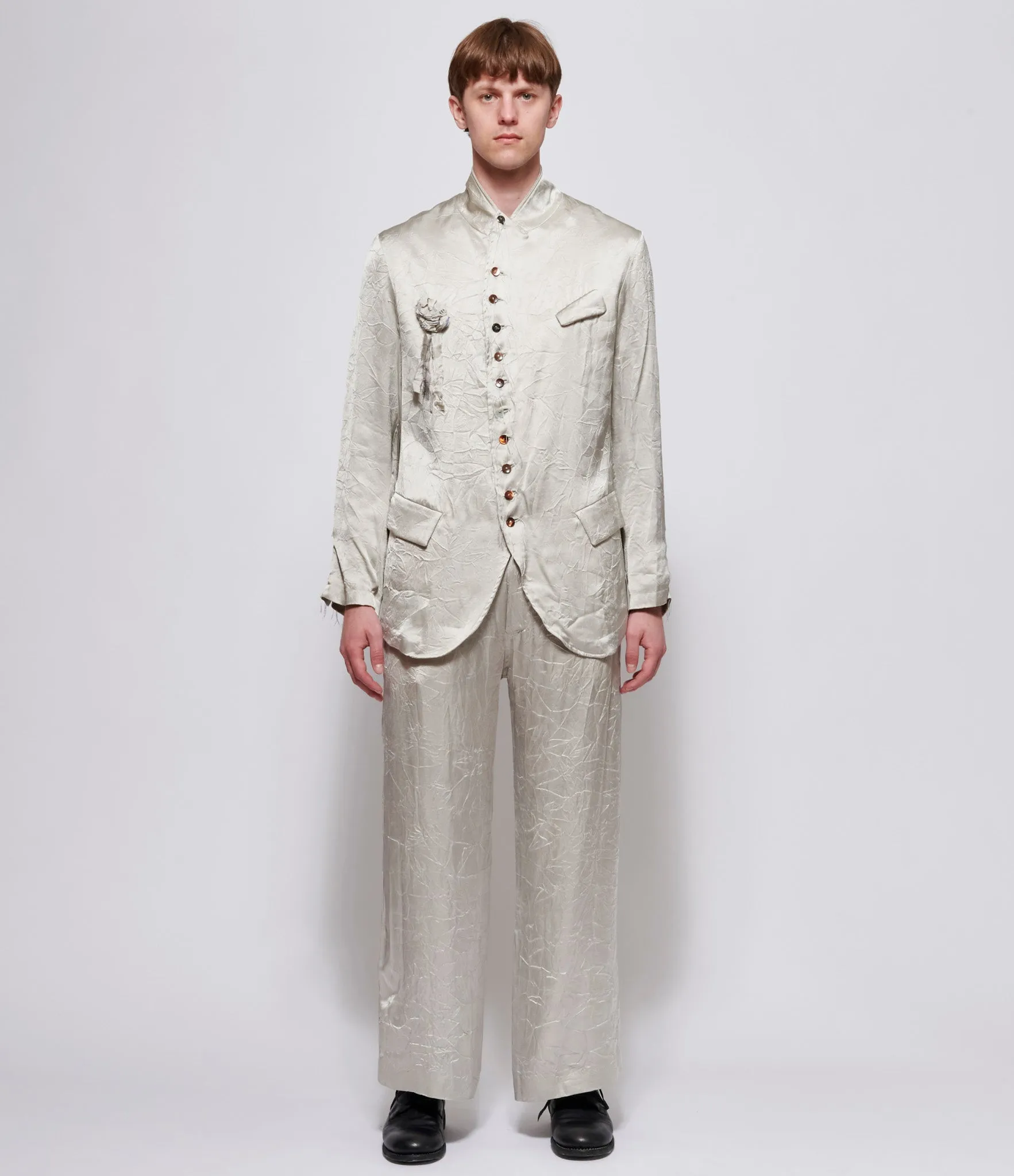 Archivio J.M. Ribot Mens Silver Blazer