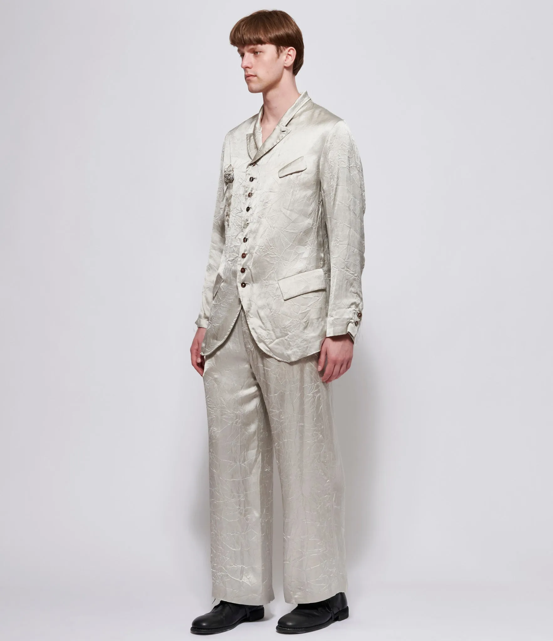 Archivio J.M. Ribot Mens Silver Blazer