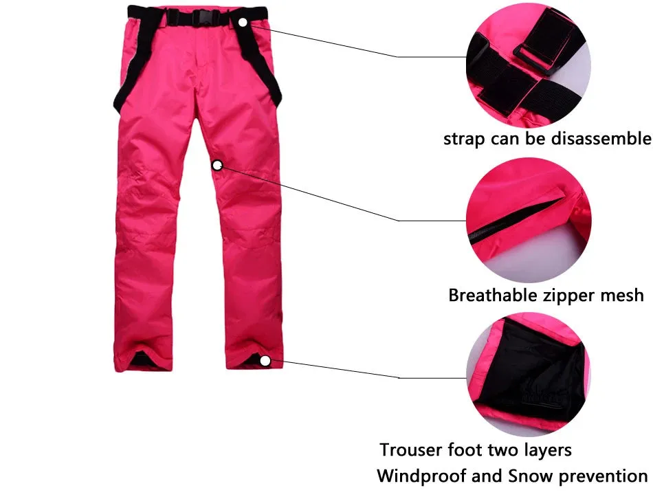 ARCTIC QUEEN Womens Ski Salopettes
