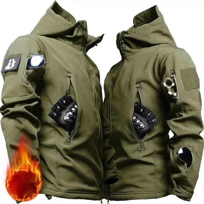 ARMY FORCE Men's Camo Ski Suit (Jacket Pants)