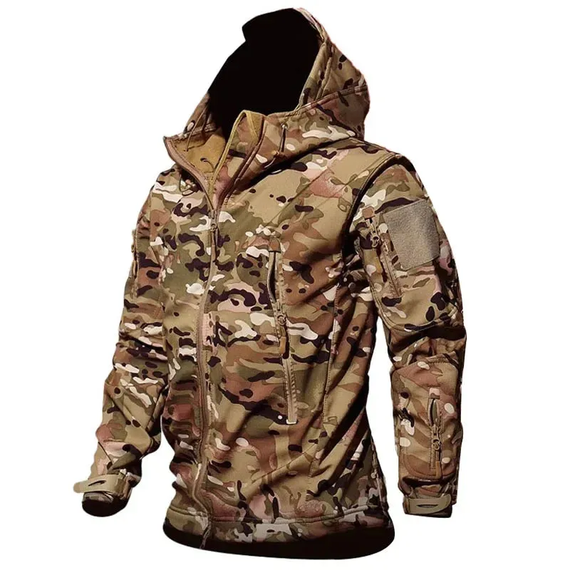 ARMY FORCE Men's Camo Ski Suit (Jacket Pants)