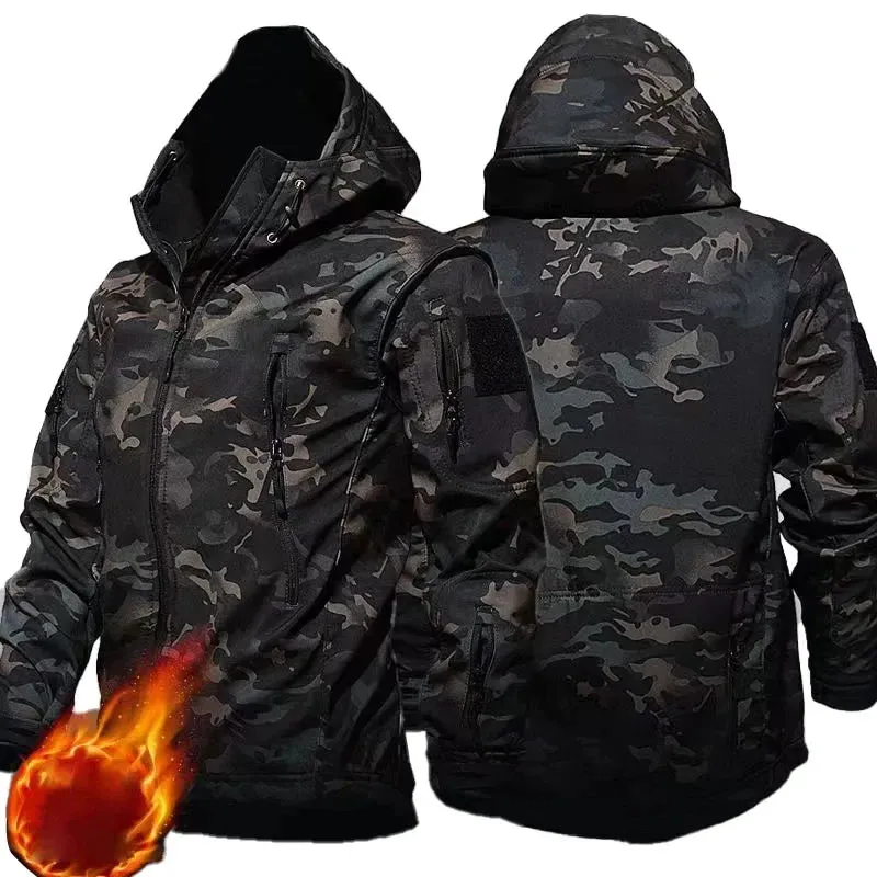 ARMY FORCE Men's Camo Ski Suit (Jacket Pants)