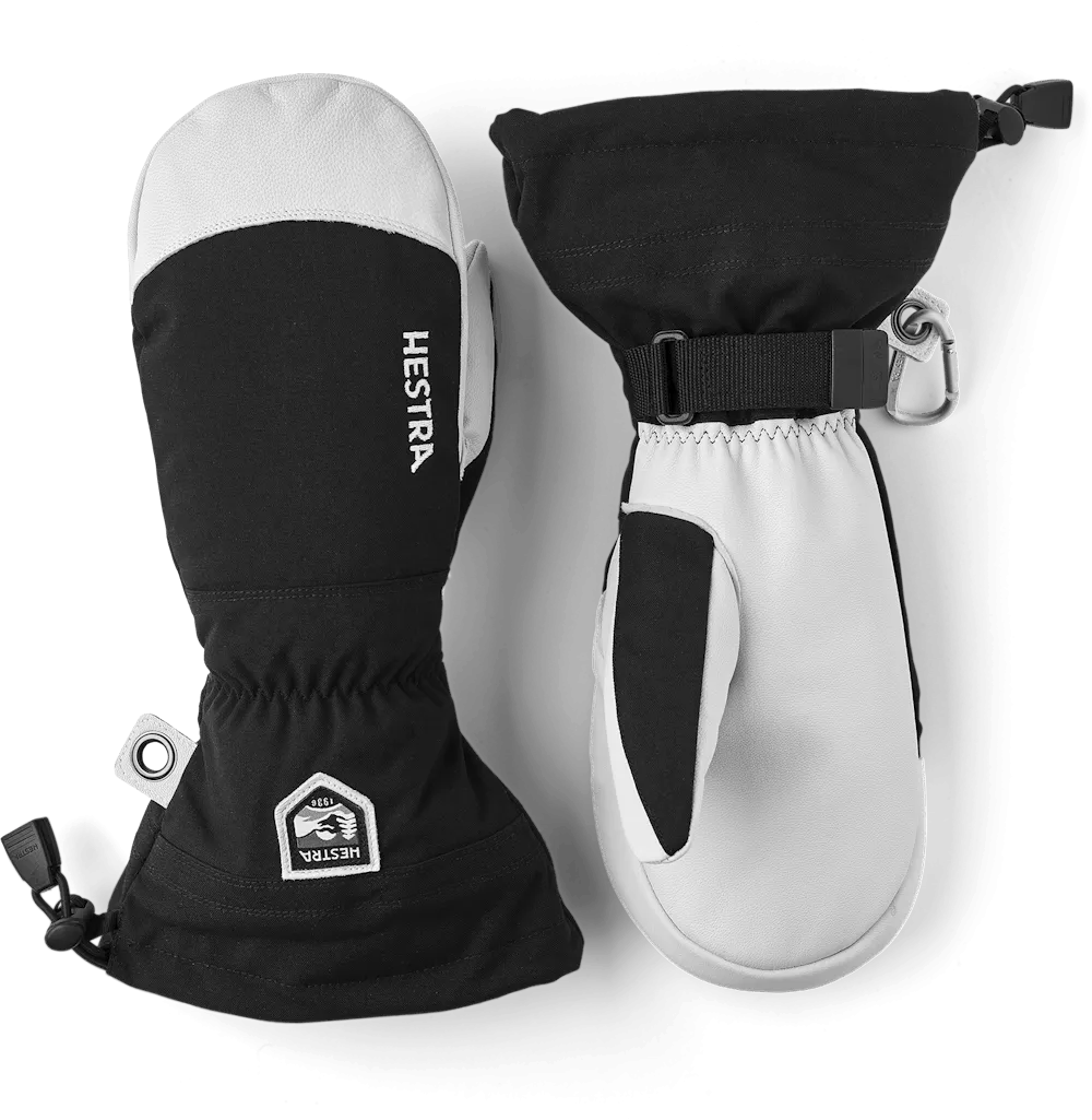 Army Leather Heli Ski Mitts
