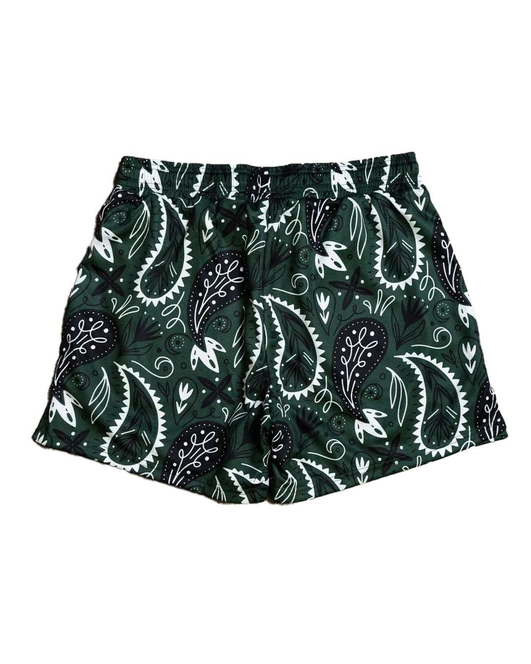 Bandana Mesh Training Short (5" Inseam) - Hunter