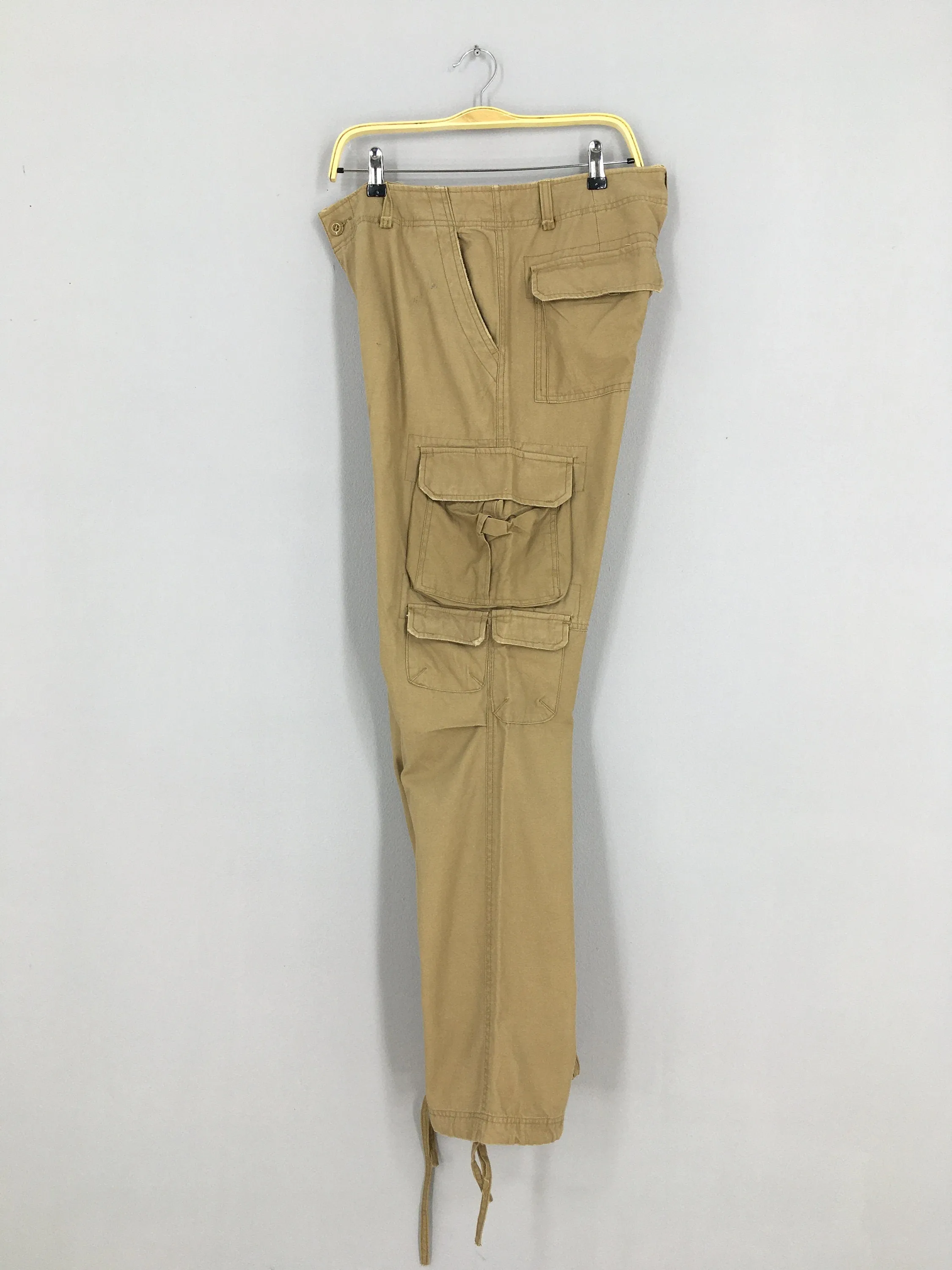 B.C.B.S Japan Drawstring Hem Cargo Pants Size 34x32.5