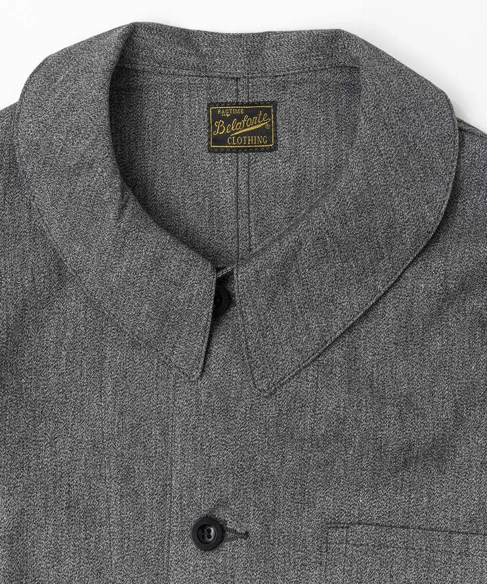 Belafonte Ragtime Clothing, GBK Work Coat, Black Salt & Pepper