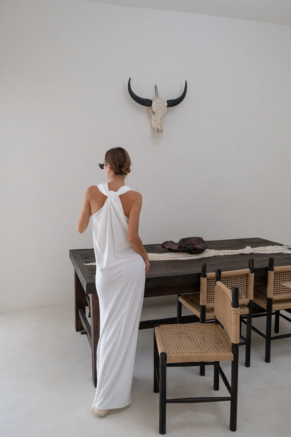 BERLIN DRESS WHTE