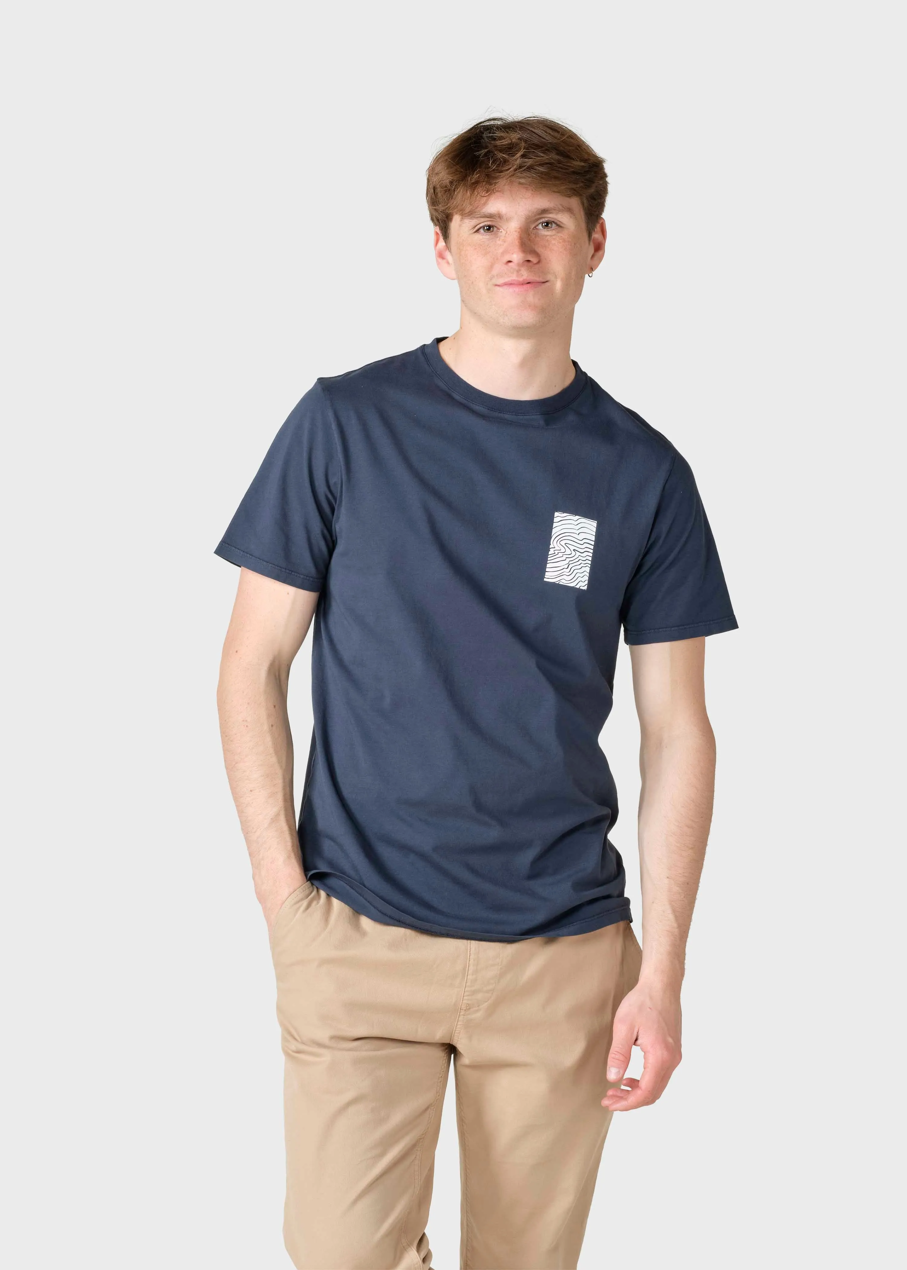 Bertil tee  - Navy