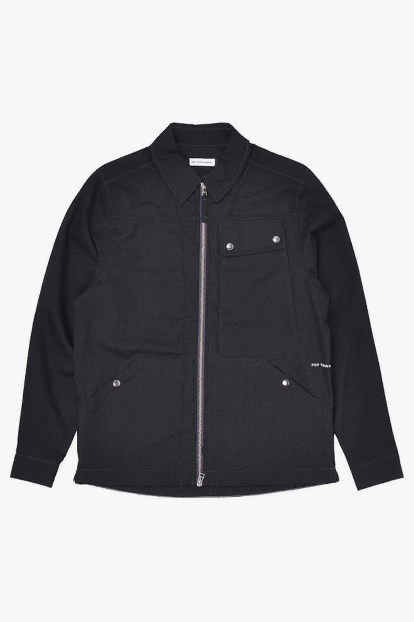 BIG POCKET OVERSHIRTS BLACK
