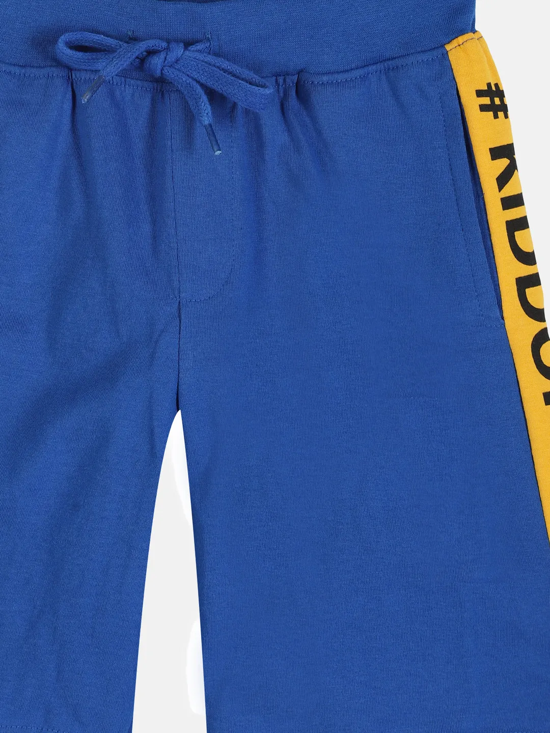 Boys Cut & Sew Knee Length Shorts