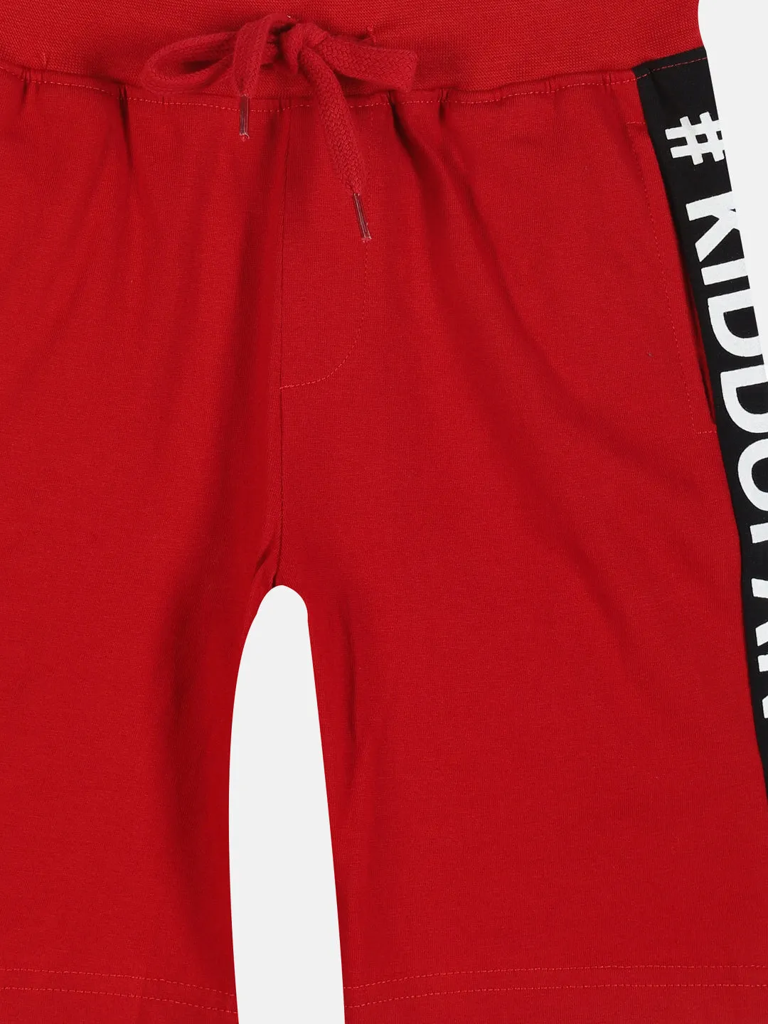 Boys Cut & Sew Knee Length Shorts