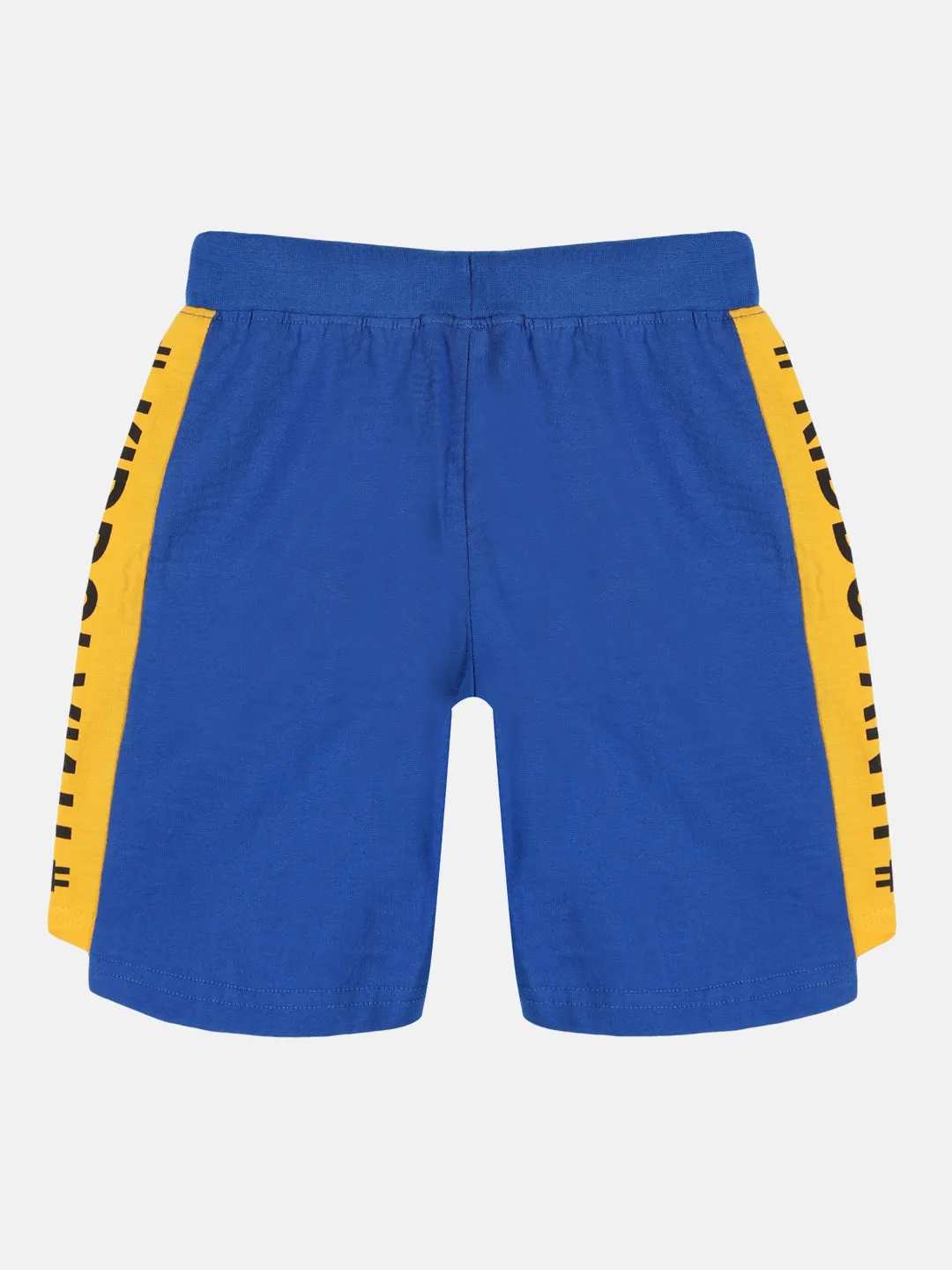 Boys Cut & Sew Knee Length Shorts