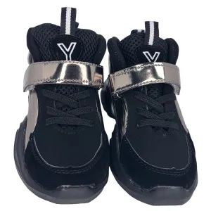 Boys High Top Sneakers. Brown