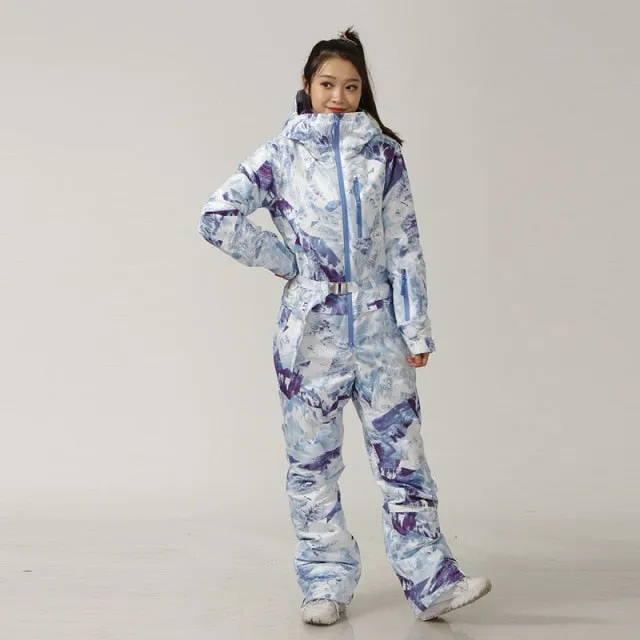 Breathable Waterproof Ski Suit Women's