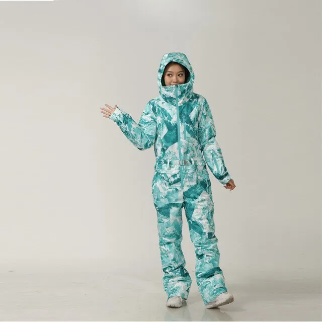 Breathable Waterproof Ski Suit Women's