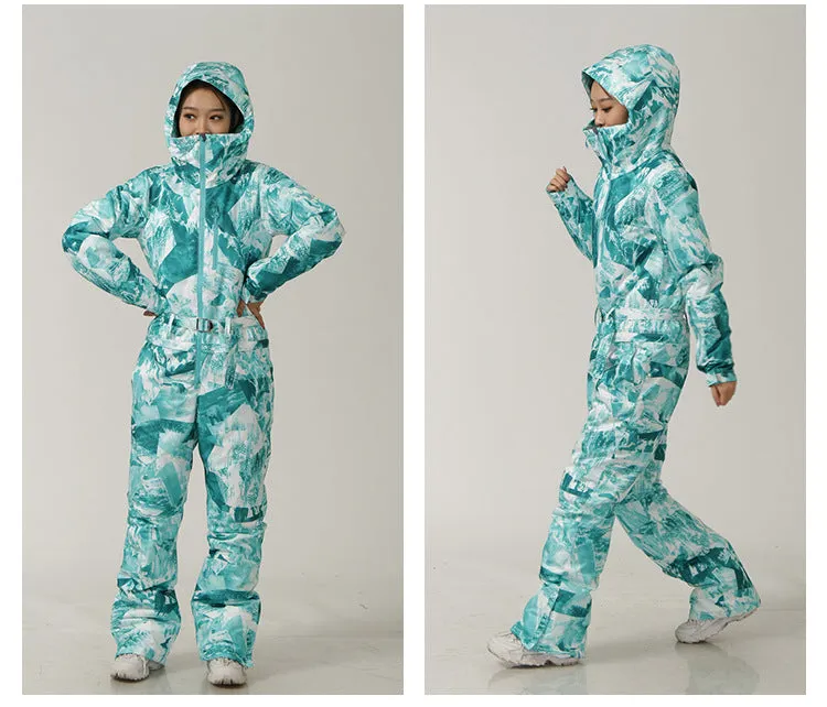 Breathable Waterproof Ski Suit Women's