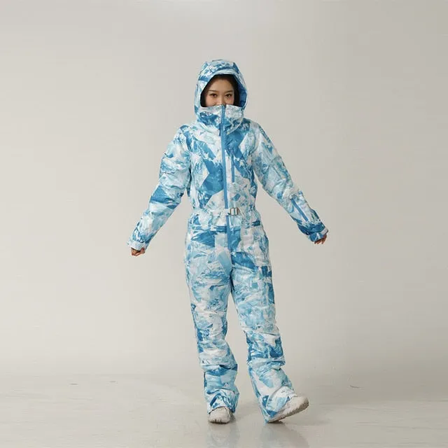 Breathable Waterproof Ski Suit Women's