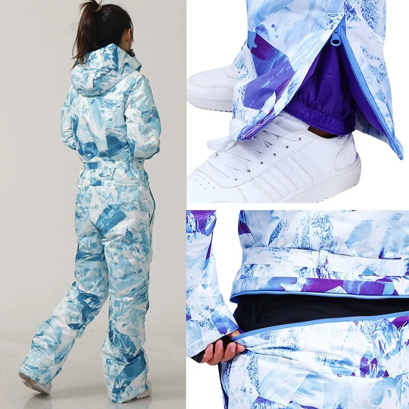 Breathable Waterproof Ski Suit Women's