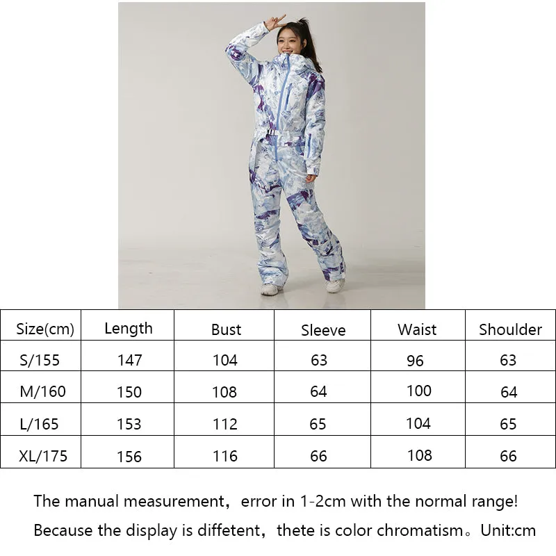 Breathable Waterproof Ski Suit Women's