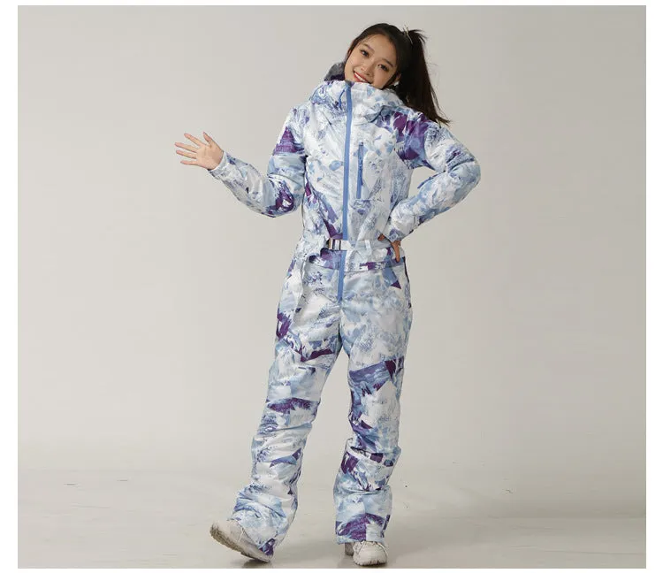 Breathable Waterproof Ski Suit Women's