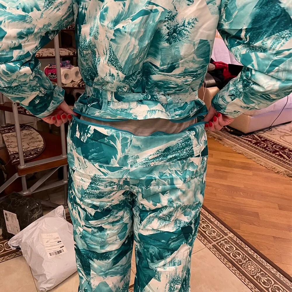 Breathable Waterproof Ski Suit Women's