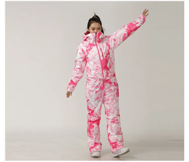 Breathable Waterproof Ski Suit Women's