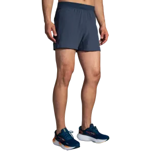 Brooks | Sherpa 5" Shorts | Men's | Blue Slate