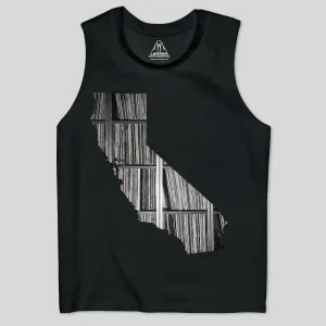 CA RECORDS WOMEN'S MUSCLE TEE