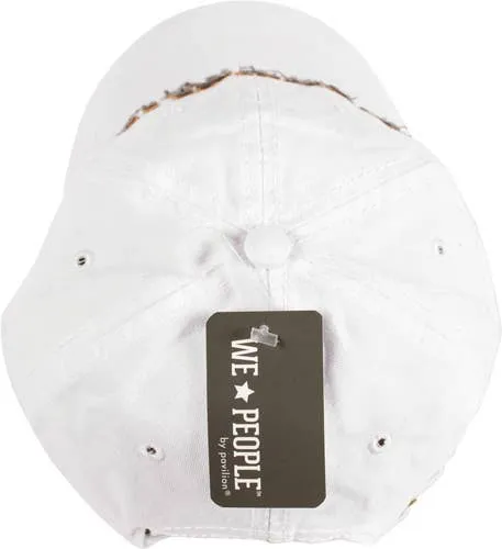 Camping People - White Adjustable Hat