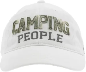 Camping People - White Adjustable Hat