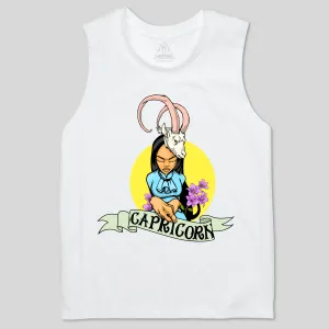 CAPRICORN BY SAM FLORES WOMEN'S MUSCLE TEE