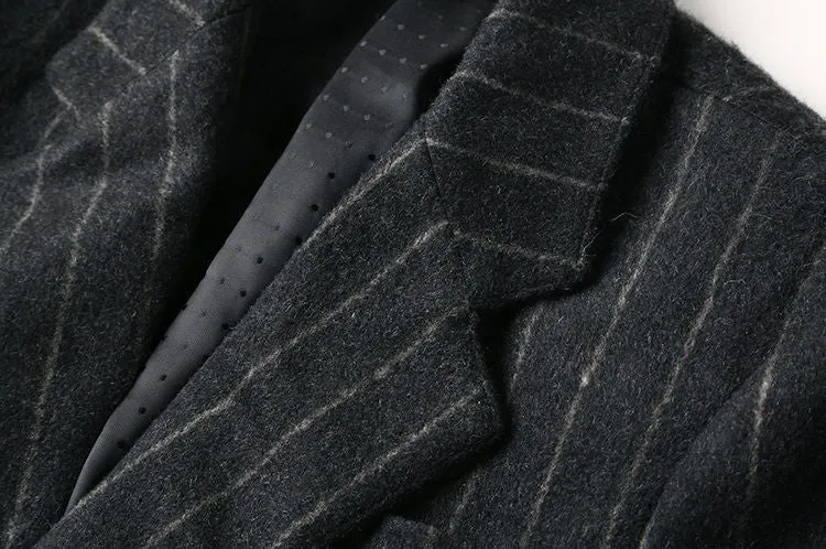 Casual Men's Striped Blazer