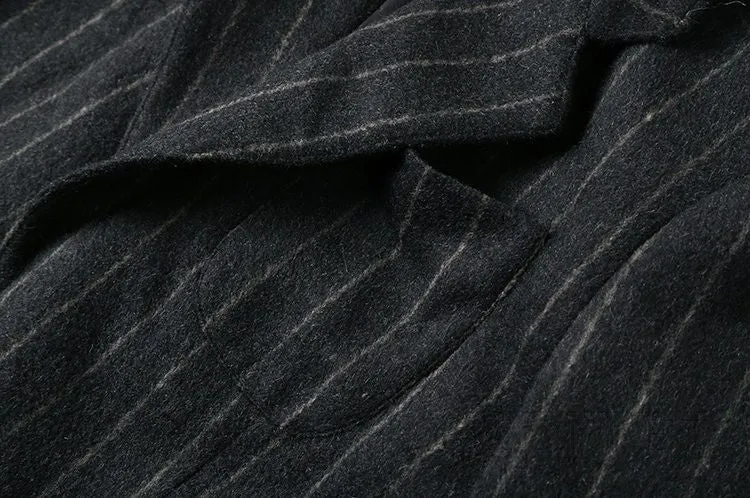 Casual Men's Striped Blazer