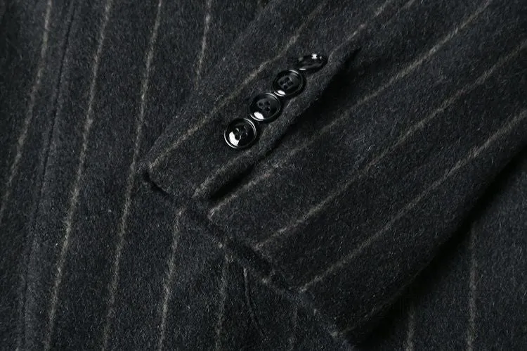Casual Men's Striped Blazer