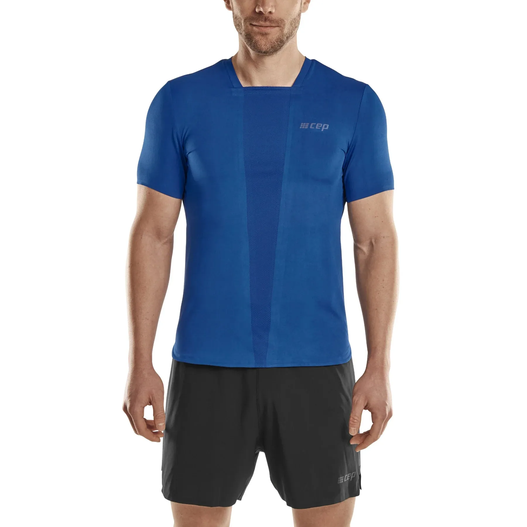 CEP | Run Shirt 4.0 Short Sleeve | Men's | Royal Blue