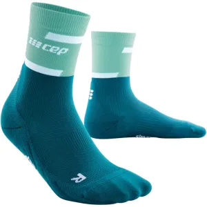 CEP | The Run Compression Socks 4.0 Mid-Cut | Men's | Ocean/Petrol