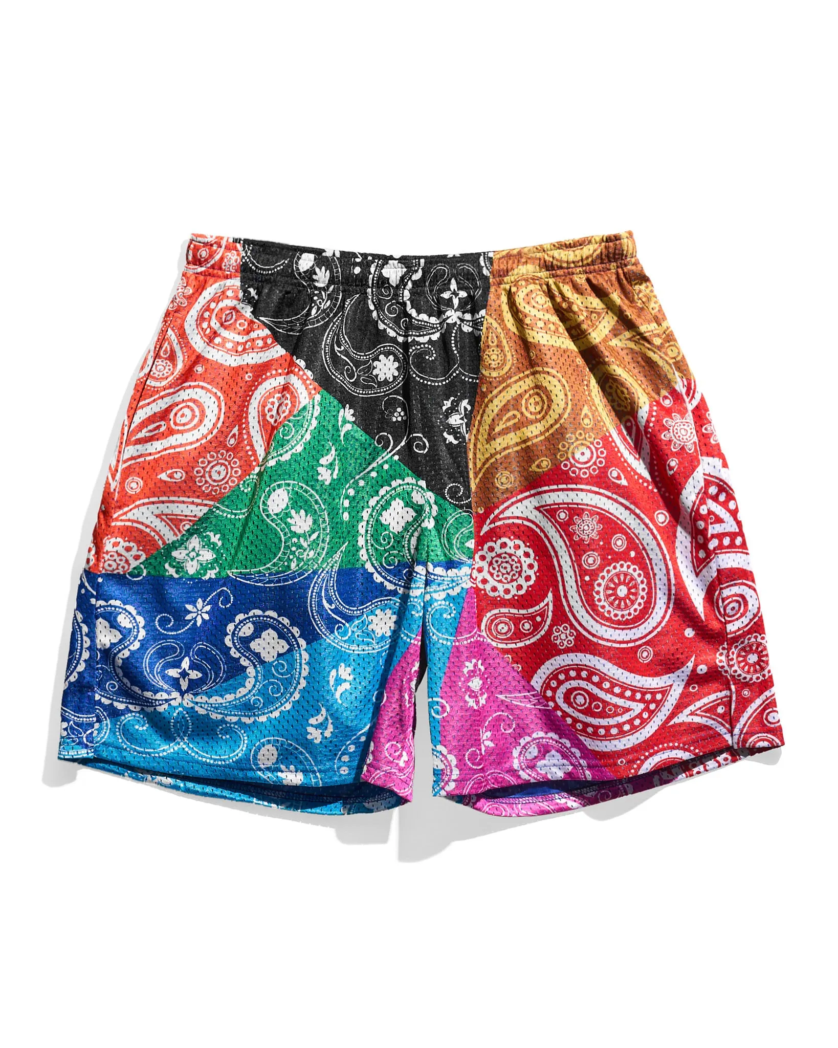 Chalk Line Paisley Mix Retro Shorts