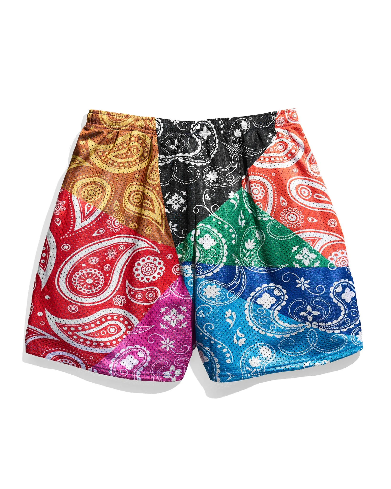 Chalk Line Paisley Mix Retro Shorts